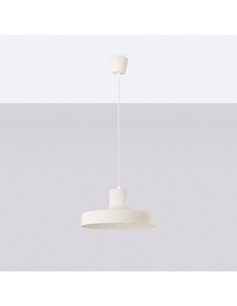 Scandinavian style pendant lamps - Sollux BILO beige pendant lamp SL.1704 - product kolory-swiatla.pl 2