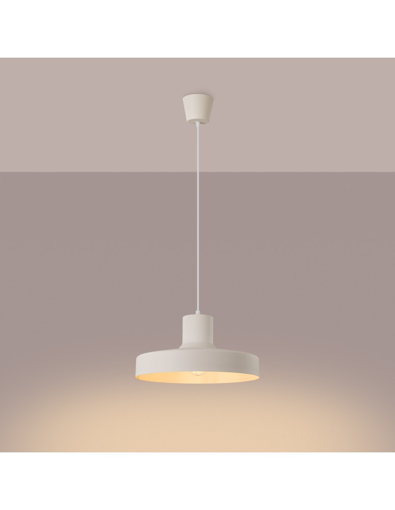 Scandinavian style pendant lamps - Sollux BILO beige pendant lamp SL.1704 - product kolory-swiatla.pl 3