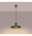 Scandinavian style pendant lamps - Sollux BILO green olive pendant lamp SL.1705 - product 3