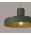Scandinavian style pendant lamps - Sollux BILO green olive pendant lamp SL.1705 - product 4
