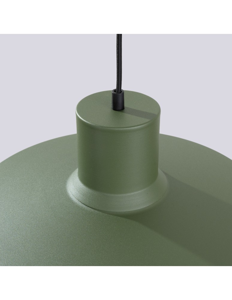 Scandinavian style pendant lamps - Sollux BILO green olive pendant lamp SL.1705 - product kolory-swiatla.pl 7