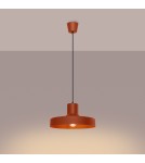 Scandinavian style pendant lamps - Sollux BILO ochre red pendant lamp SL.1706 - product 3