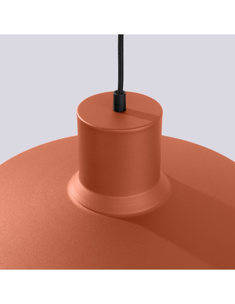 Scandinavian style pendant lamps - Sollux BILO ochre red pendant lamp SL.1706 - product kolory-swiatla.pl 7