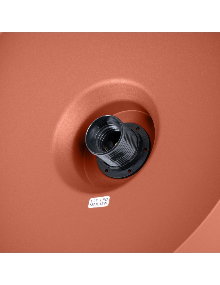 Scandinavian style pendant lamps - Sollux BILO ochre red pendant lamp SL.1706 - product kolory-swiatla.pl 8