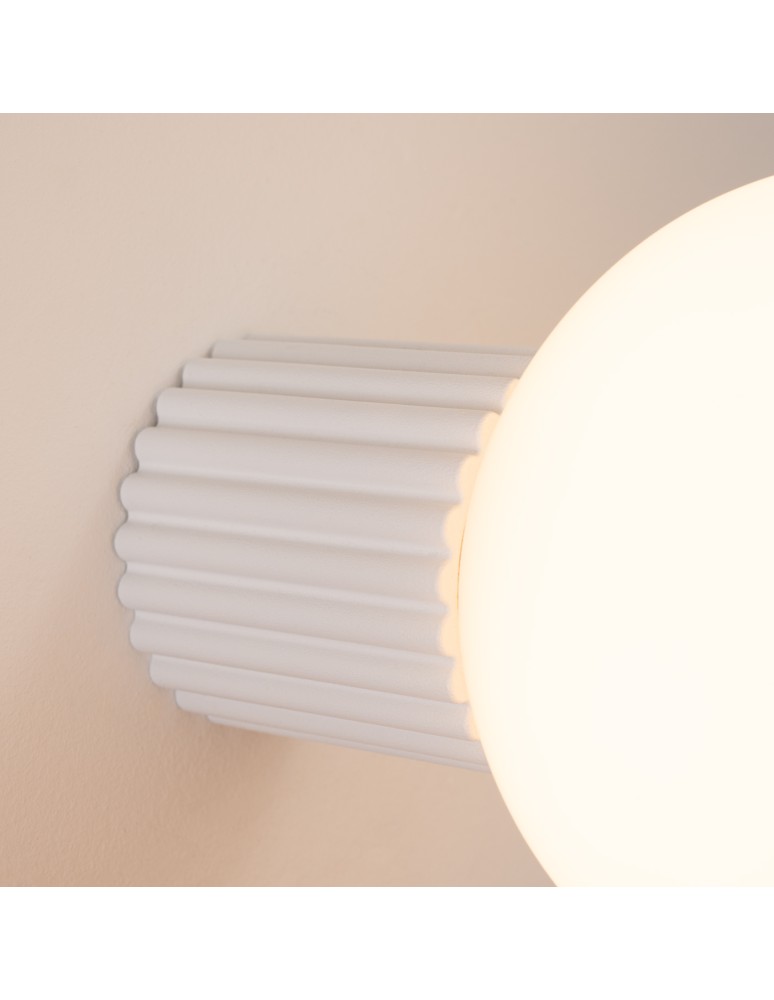 Wall lamps spheres - Sollux Wall lamp HALO white IP44 SL.1707 - product kolory-swiatla.pl 4