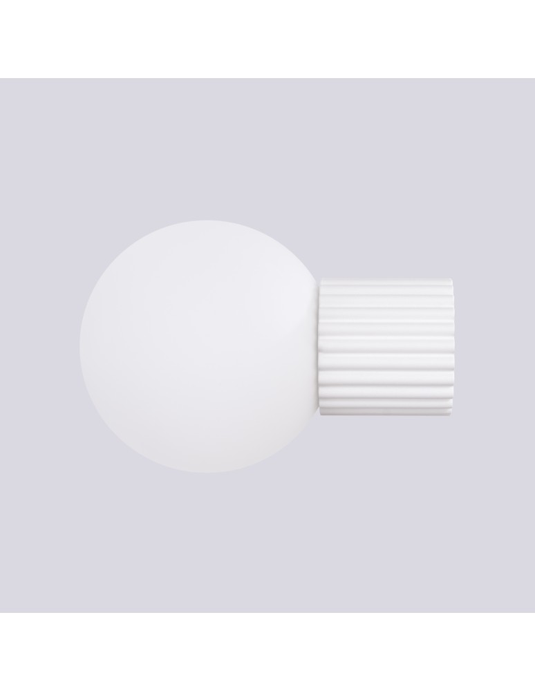 Wall lamps spheres - Sollux Wall lamp HALO white IP44 SL.1707 - product kolory-swiatla.pl 5