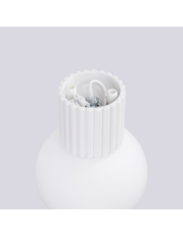 Wall lamps spheres - Sollux Wall lamp HALO white IP44 SL.1707 - product kolory-swiatla.pl 7