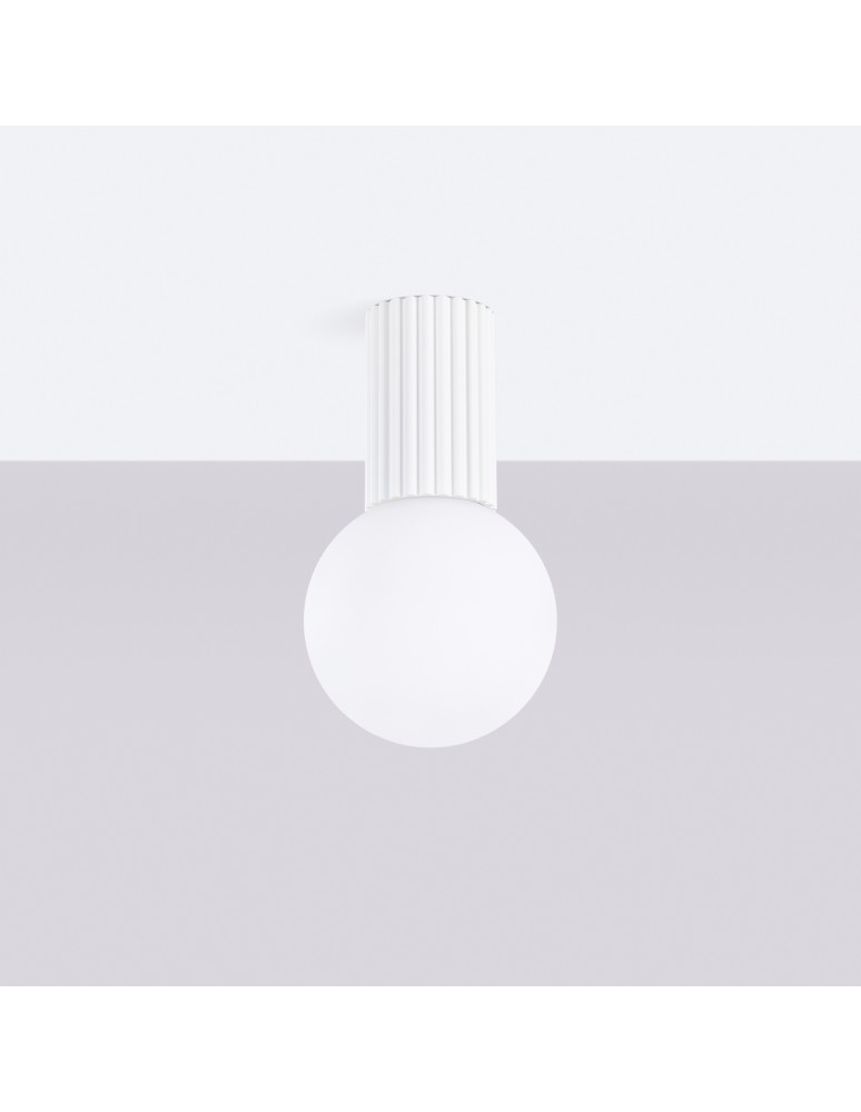 Ceiling lamps spheres - Sollux Plafond HALO white IP44 SL.1708 - product kolory-swiatla.pl 2