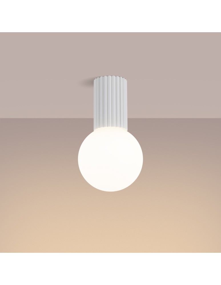 Ceiling lamps spheres - Sollux Plafond HALO white IP44 SL.1708 - product kolory-swiatla.pl 3