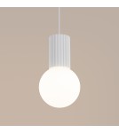 Pendant lamps spheres - Sollux HALO 1 pendant lamp white SL.1709 - product 4