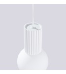 Pendant lamps spheres - Sollux HALO 1 pendant lamp white SL.1709 - product 7