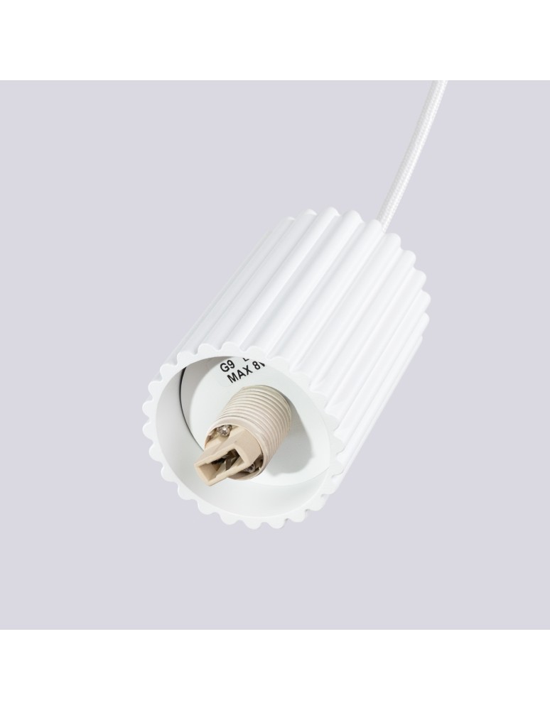 Pendant lamps spheres - Sollux HALO 1 pendant lamp white SL.1709 - product kolory-swiatla.pl 9