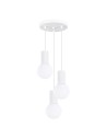 Sollux HALO 3P pendant lamp white SL.1710