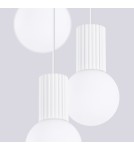 Pendant lamps spheres - Sollux HALO 3P pendant lamp white SL.1710 - product 5