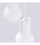 Pendant lamps spheres - Sollux HALO 3P pendant lamp white SL.1710 - product 6