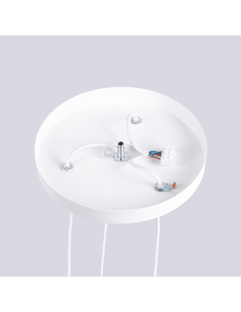 Pendant lamps spheres - Sollux HALO 3P pendant lamp white SL.1710 - product kolory-swiatla.pl 8