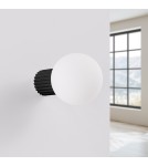 Wall lamps spheres - Sollux Wall lamp HALO black IP44 SL.1712 - product 2