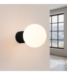 Wall lamps spheres - Sollux Wall lamp HALO black IP44 SL.1712 - product 3