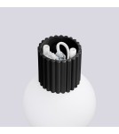 Wall lamps spheres - Sollux Wall lamp HALO black IP44 SL.1712 - product 7