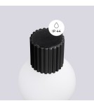 Wall lamps spheres - Sollux Wall lamp HALO black IP44 SL.1712 - product 8