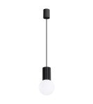 Pendant lamps spheres - Sollux HALO 1 pendant lamp black SL.1714 - product 1