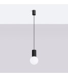 Pendant lamps spheres - Sollux HALO 1 pendant lamp black SL.1714 - product 2