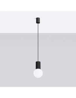 Sollux Lampa wisząca HALO 1 czarna SL.1714 - produkt 2