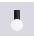 Pendant lamps spheres - Sollux HALO 1 pendant lamp black SL.1714 - product 5