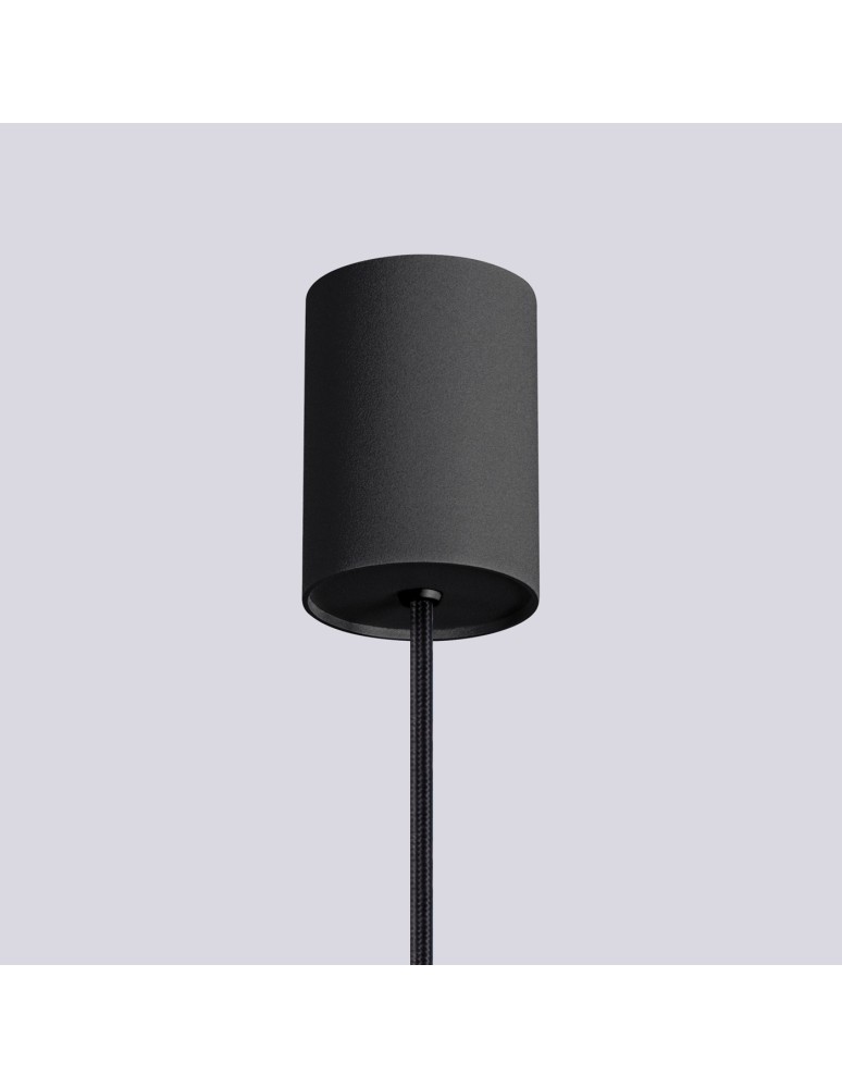 Pendant lamps spheres - Sollux HALO 1 pendant lamp black SL.1714 - product kolory-swiatla.pl 6
