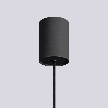 Sollux Lampa wisząca HALO 1 czarna SL.1714