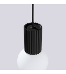 Pendant lamps spheres - Sollux HALO 1 pendant lamp black SL.1714 - product 7