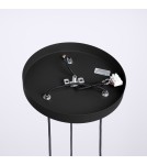 Pendant lamps spheres - Sollux HALO 3P pendant lamp black SL.1715 - product 8