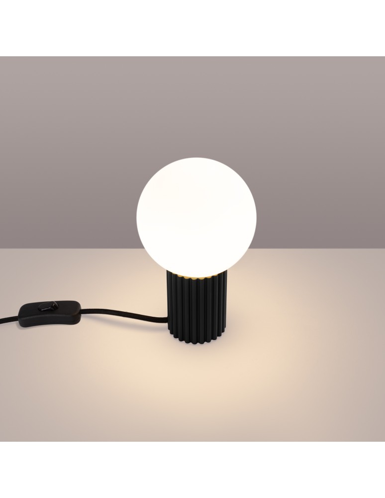 Decorative table lamps - Sollux HALO desk lamp black SL.1716 - product kolory-swiatla.pl 3