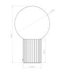 Decorative table lamps - Sollux HALO desk lamp black SL.1716 - product 8