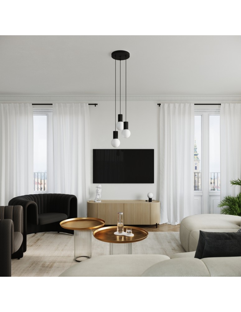 Sollux Lampa biurkowa HALO czarna SL.1716