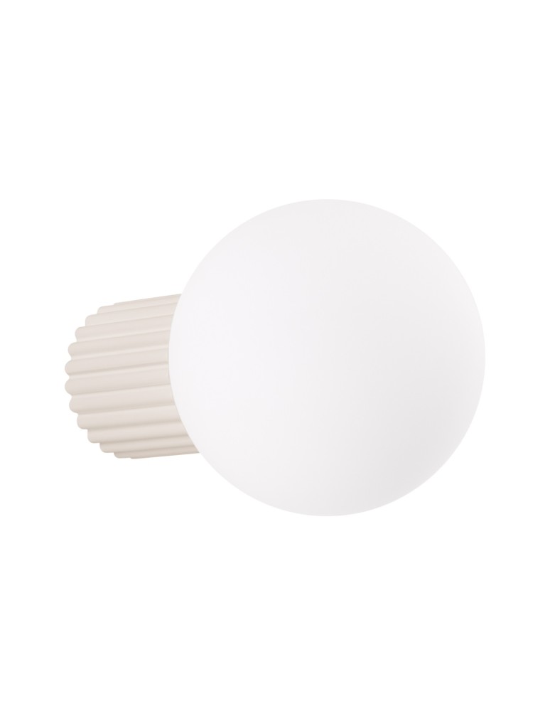 Wall lamps spheres - Sollux Wall lamp HALO beige IP44 SL.1717 - product kolory-swiatla.pl 1