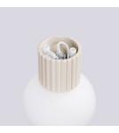 Wall lamps spheres - Sollux Wall lamp HALO beige IP44 SL.1717 - product 7