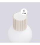 Wall lamps spheres - Sollux Wall lamp HALO beige IP44 SL.1717 - product 8