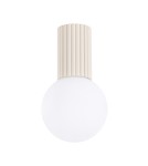 Ceiling lamps spheres - Sollux Plafond HALO beige IP44 SL.1718 - product 1