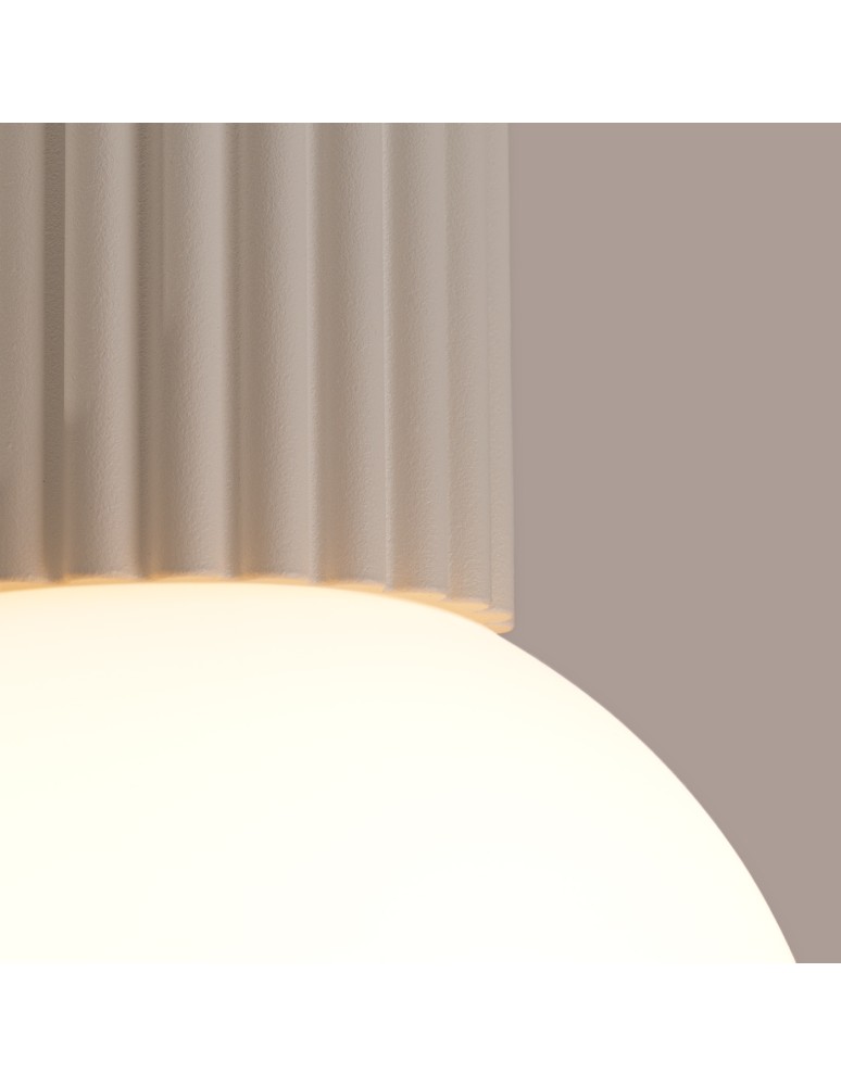 Ceiling lamps spheres - Sollux Plafond HALO beige IP44 SL.1718 - product kolory-swiatla.pl 4