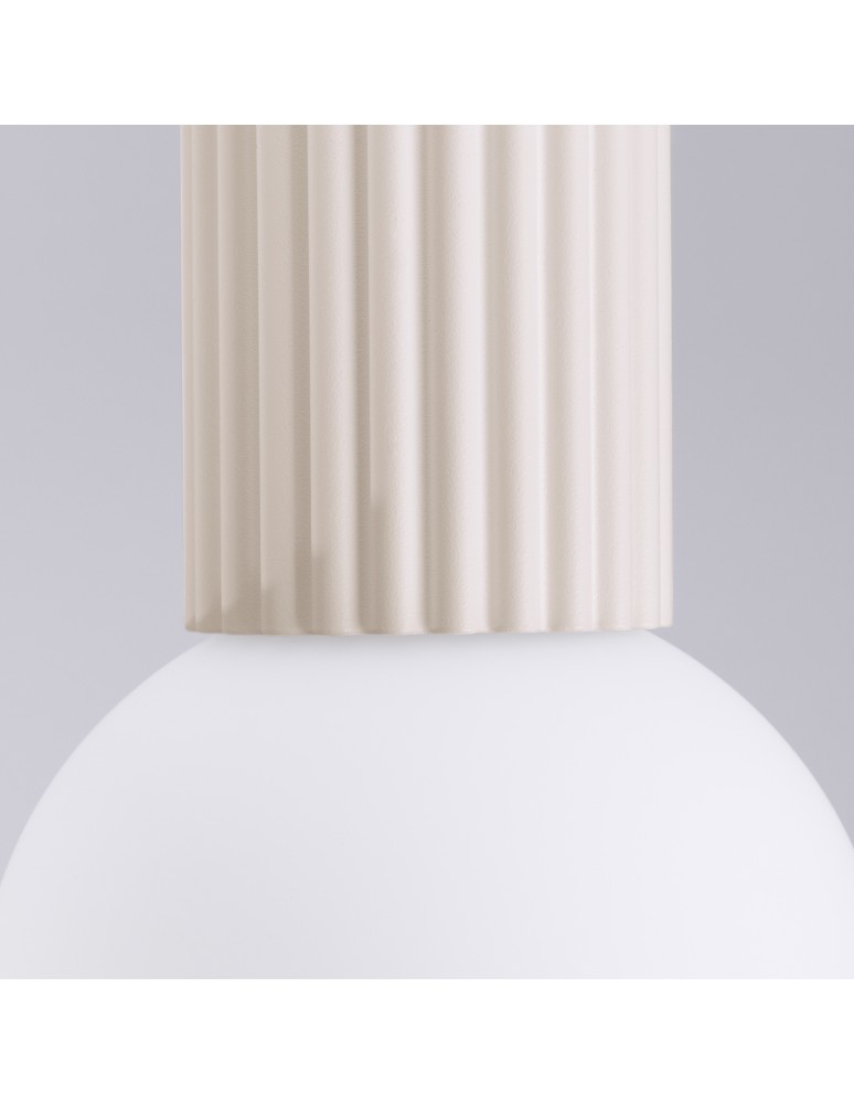 Ceiling lamps spheres - Sollux Plafond HALO beige IP44 SL.1718 - product kolory-swiatla.pl 5