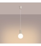 Pendant lamps spheres - Sollux HALO 1 pendant lamp beige SL.1719 - product 3