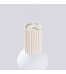 Pendant lamps spheres - Sollux HALO 1 pendant lamp beige SL.1719 - product 7