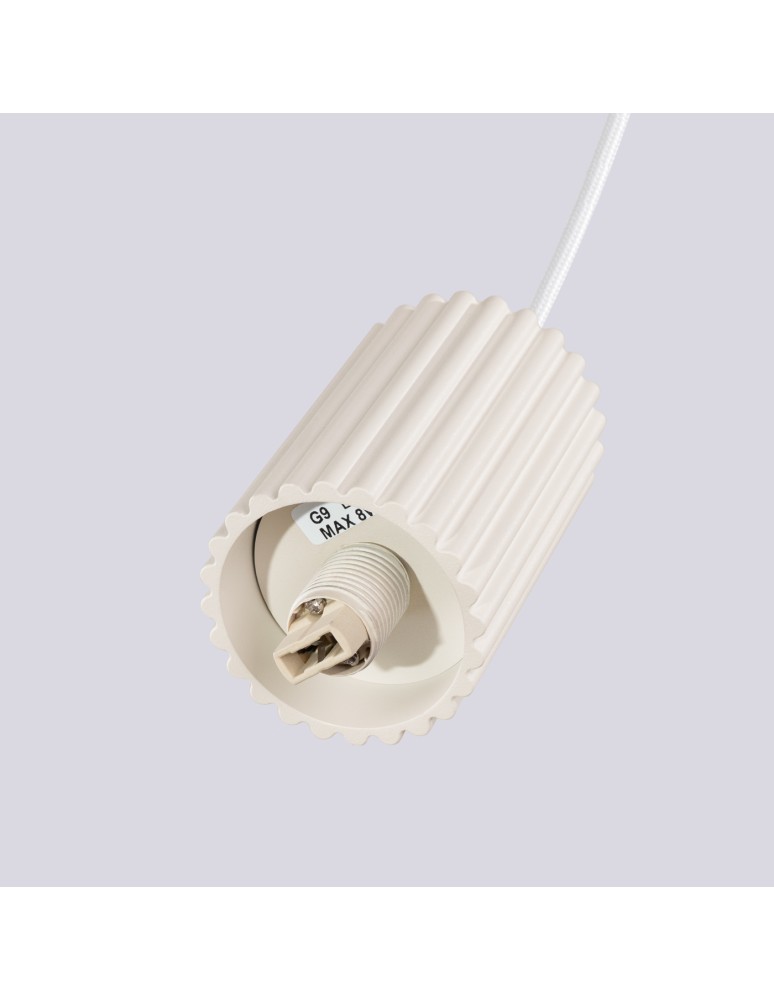 Pendant lamps spheres - Sollux HALO 1 pendant lamp beige SL.1719 - product kolory-swiatla.pl 9