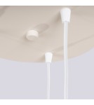 Pendant lamps spheres - Sollux HALO 3P pendant lamp beige SL.1720 - product 7