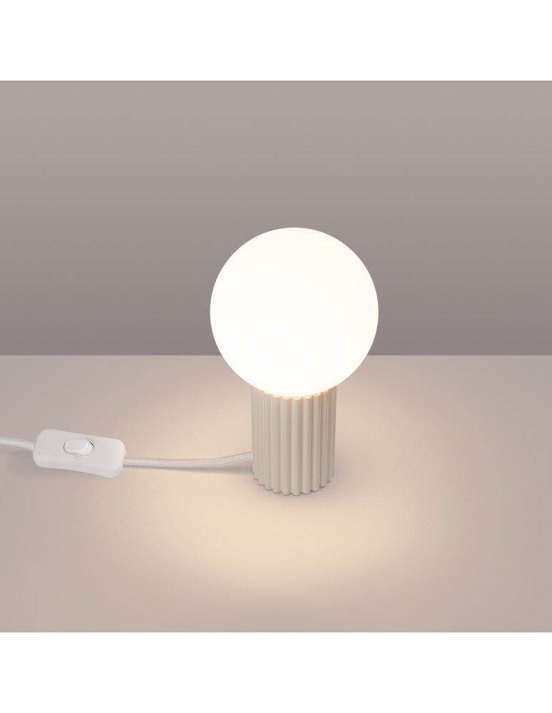Decorative table lamps - Sollux Desk lamp HALO beige SL.1721 - product kolory-swiatla.pl 3