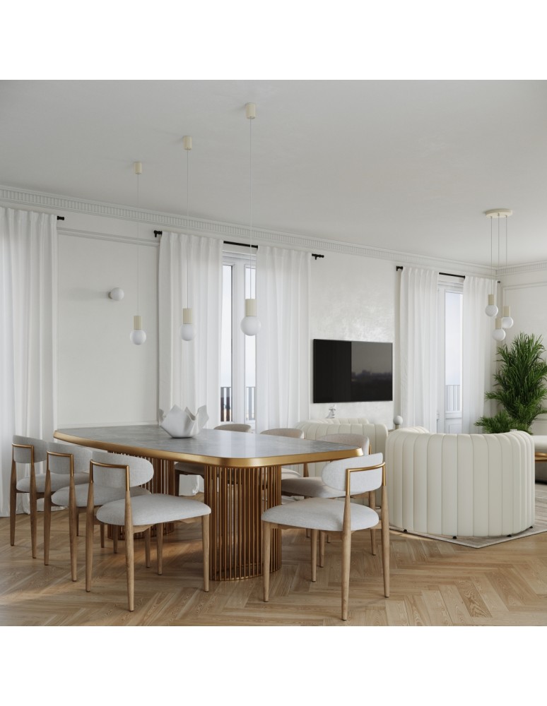 Sollux Lampa biurkowa HALO beżowa SL.1721