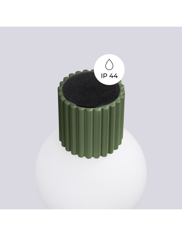 Wall lamps spheres - Sollux Wall lamp HALO green olive green IP44 SL.1722 - product kolory-swiatla.pl 8