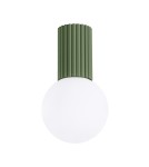 Ceiling lamps spheres - Sollux Plafond HALO olive green IP44 SL.1723 - product 1