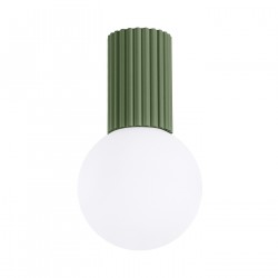 Sollux Plafon HALO zielony oliwkowy IP44 SL.1723